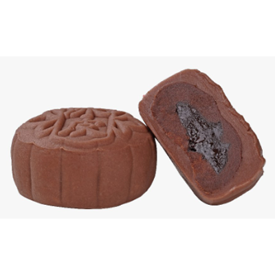 Chocolate Iced Mooncake